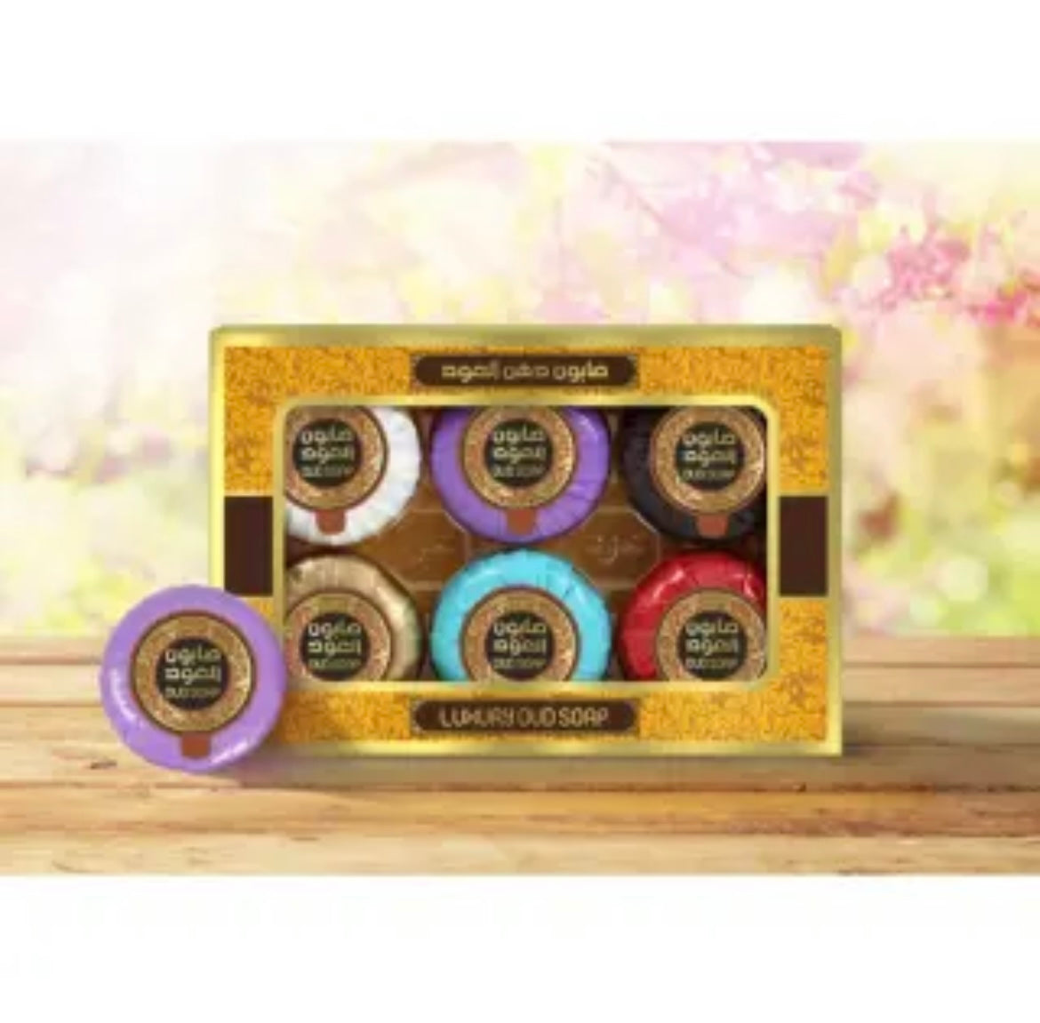 Luxury Oud Gift Box Mini Soap - 6 Fragrance (20g x 6pc Variety Pack)