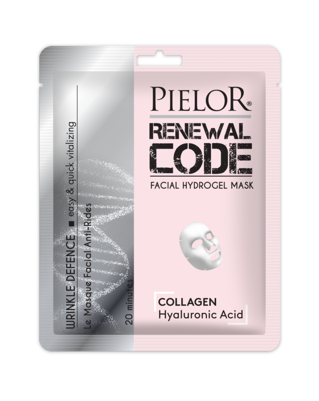PIELOR RENEWAL CODE FACIAL SHEET MASK 25ML WRINKLE DEFENCE
